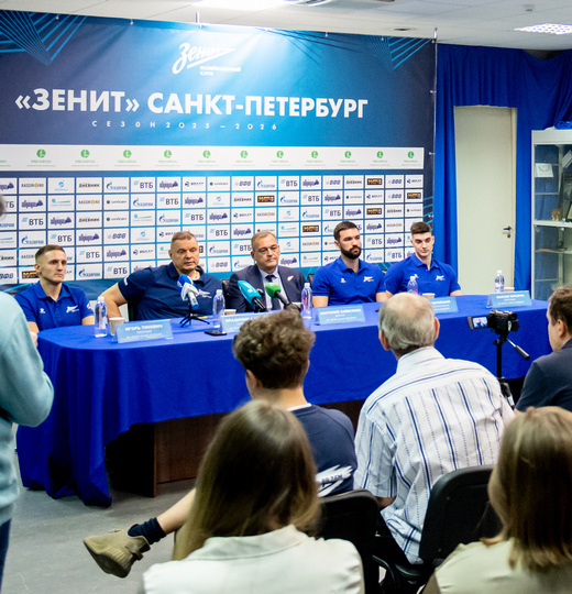 Фото Предсезонная пресс-конференция ВК «Зенит» 