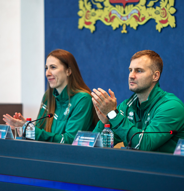 Фото Предсезонная пресс-конференция ВК «Уралочка-НТМК» 