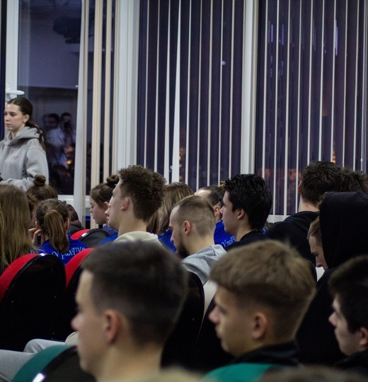 Фото Антидопинговый семинар для студентов-волейболистов