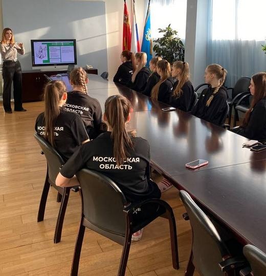 Фото Антидопинговый семинар для молодых спортсменок