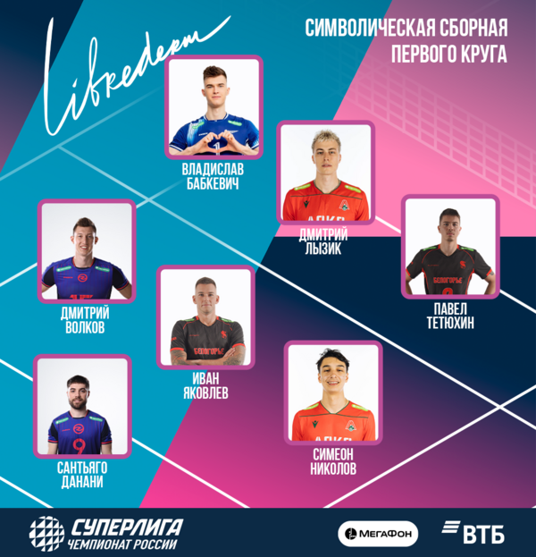 Фото Мужская Суперлига: сборная первого круга