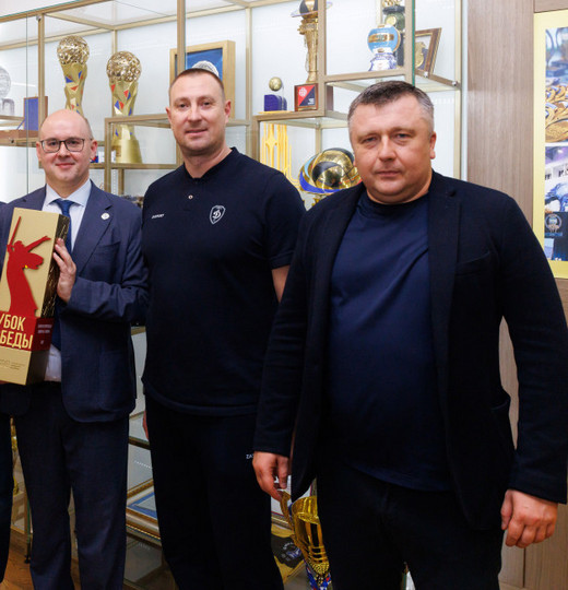 Фото Спортсмены и функционеры ВК «Динамо» отмечены благодарностью Президента РФ 